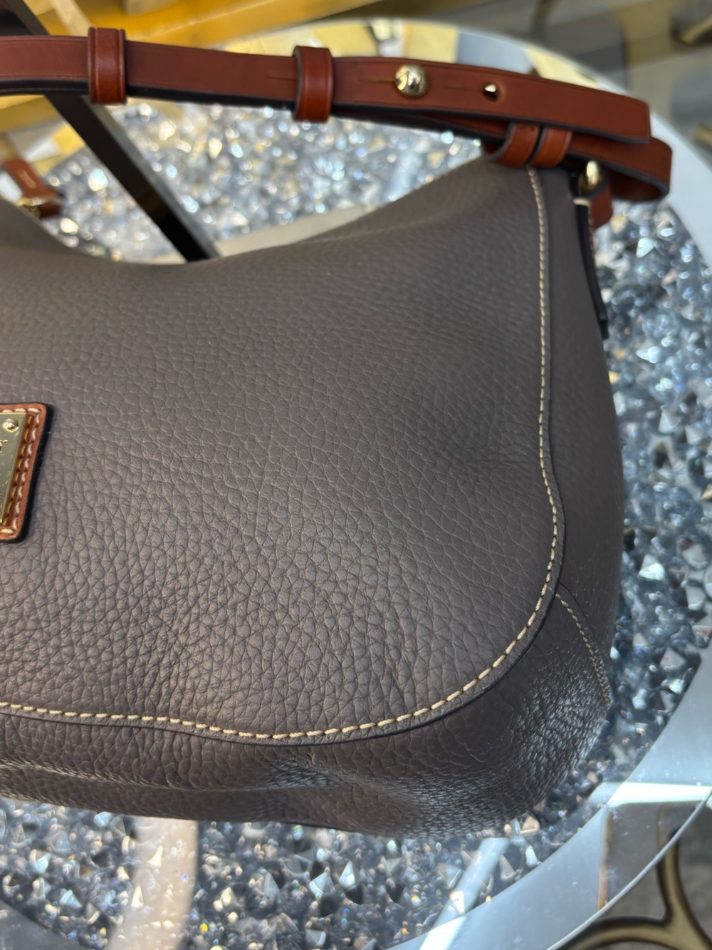 Dooney & Bourke Pebble Grain Small Kiley Hobo NWOT - Picture 12 of 14